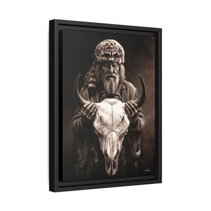 "Legends of the West" Framed Canvas