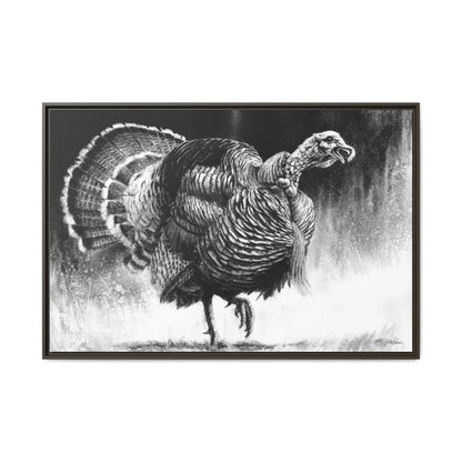 "Gobbler" Framed Canvas