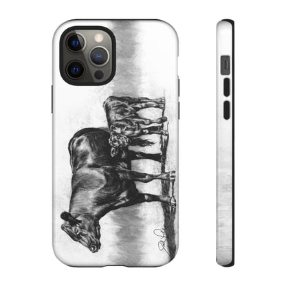 "Mama Cow & Calf" Smart Phone Tough Case