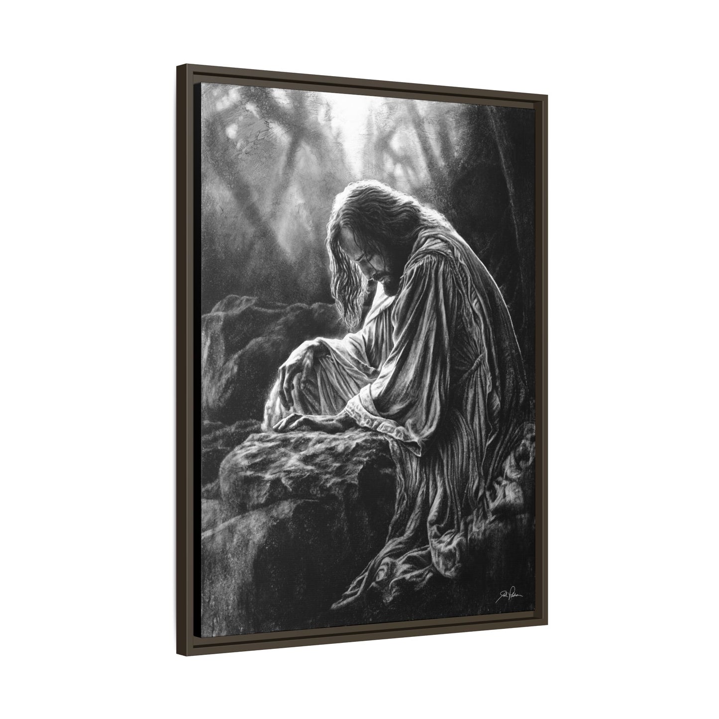 "Gethsemane" Framed Canvas