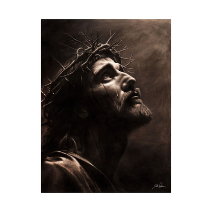 "With His Stripes We Are Healed" Premium Matte Paper Print.