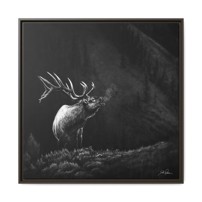 "Mountain Monarch" Framed Canvas