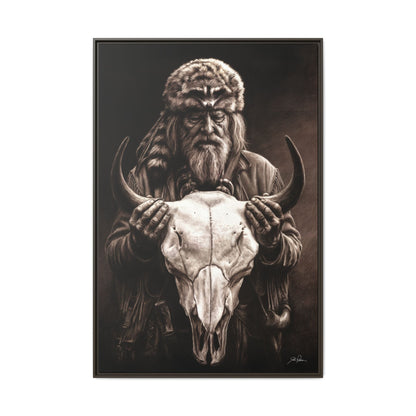 "Legends of the West" Framed Canvas