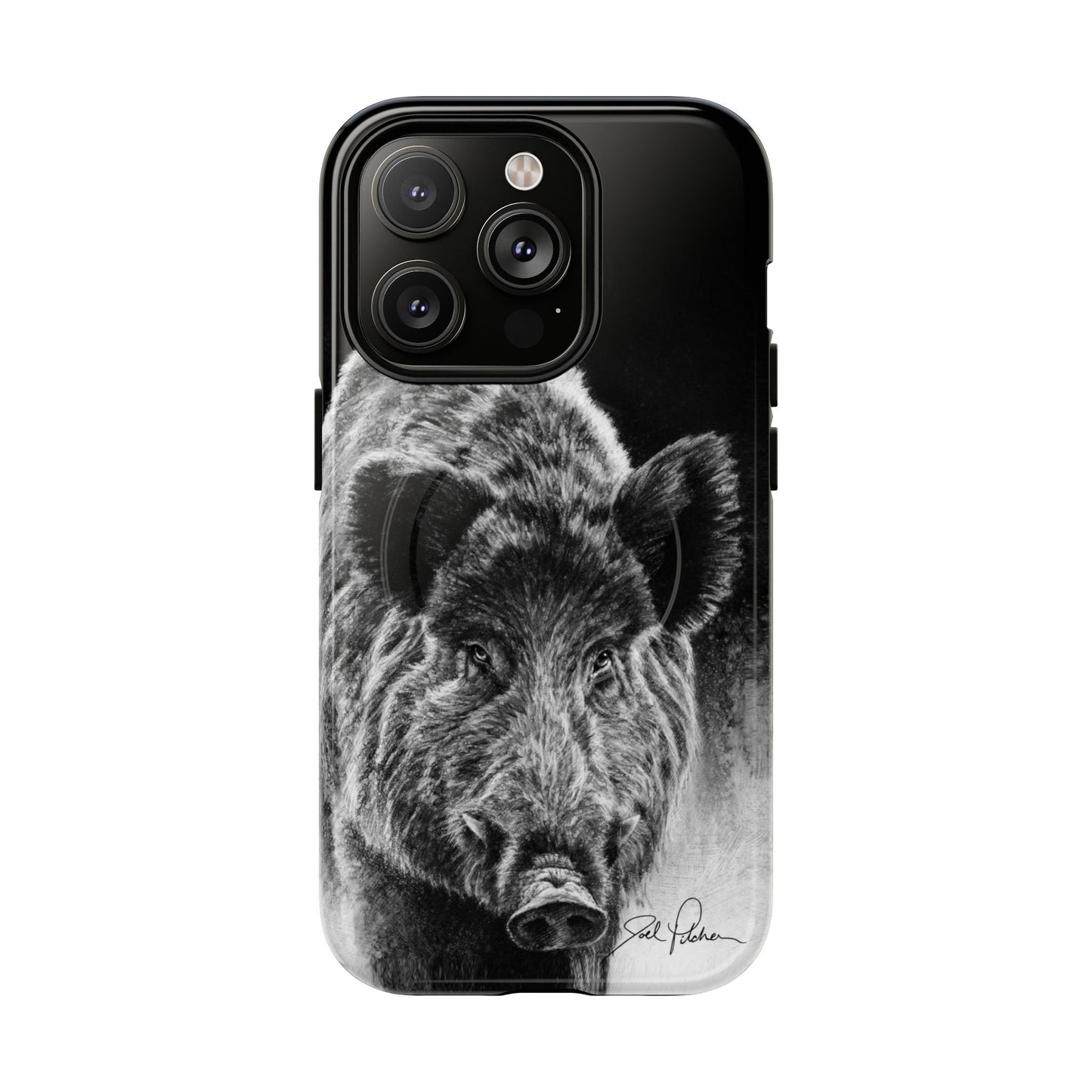 "Wild Boar" Magnetic Tough Case