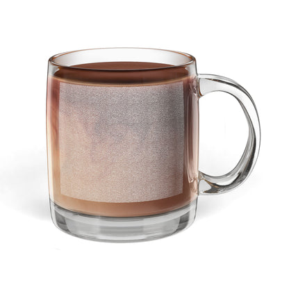 Unique Engraved Glass Coffee Mug, Personalized Drinkware for Home, Gifts for Coffee Lovers, Custom Engagement Gift, Artistic Mug