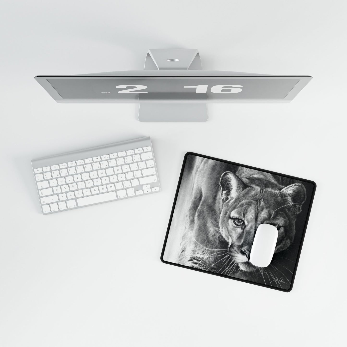 "Watcher in the Woods" Mouse Pad