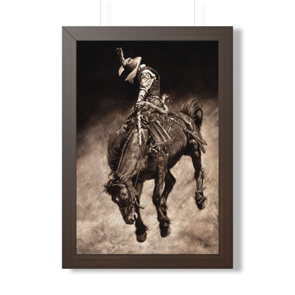 "Giddy Up" Framed Paper Print.