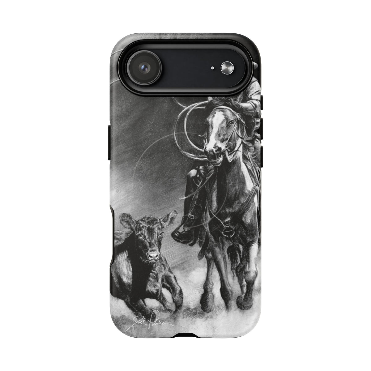"Calf Roping" Magnetic Tough Case