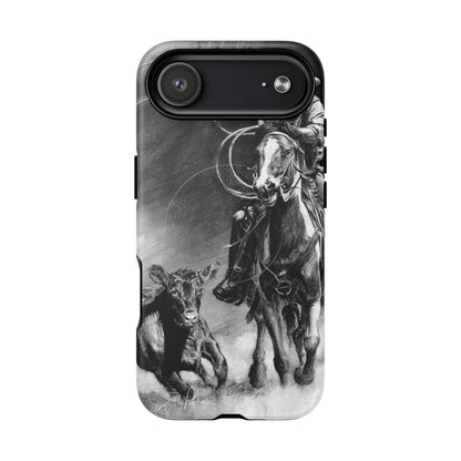 "Calf Roping" Magnetic Tough Case