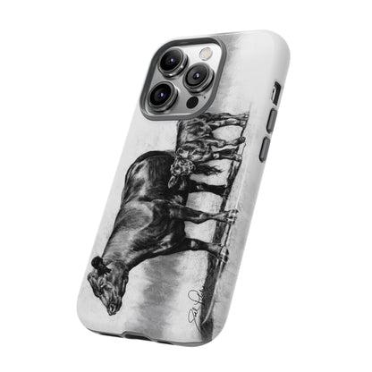 "Mama Cow & Calf" Smart Phone Tough Case