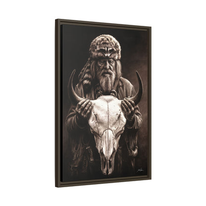 "Legends of the West" Framed Canvas