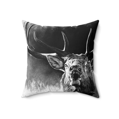 "Battle Cry" Square Pillow.