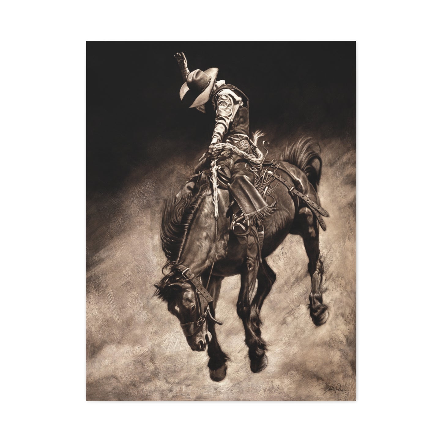"Giddy Up" Stretched Canvas