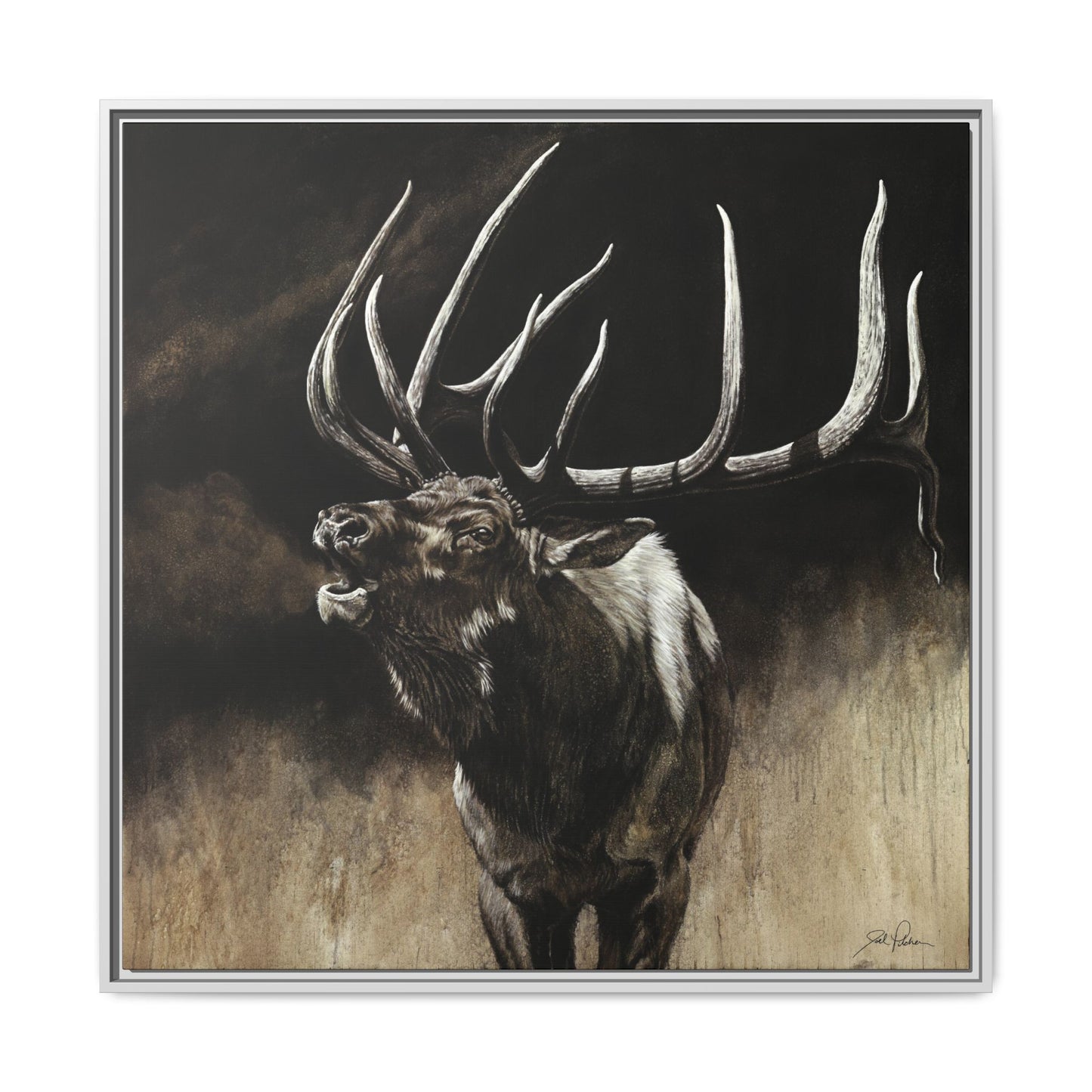 "Call of the Wild" Framed Canvas