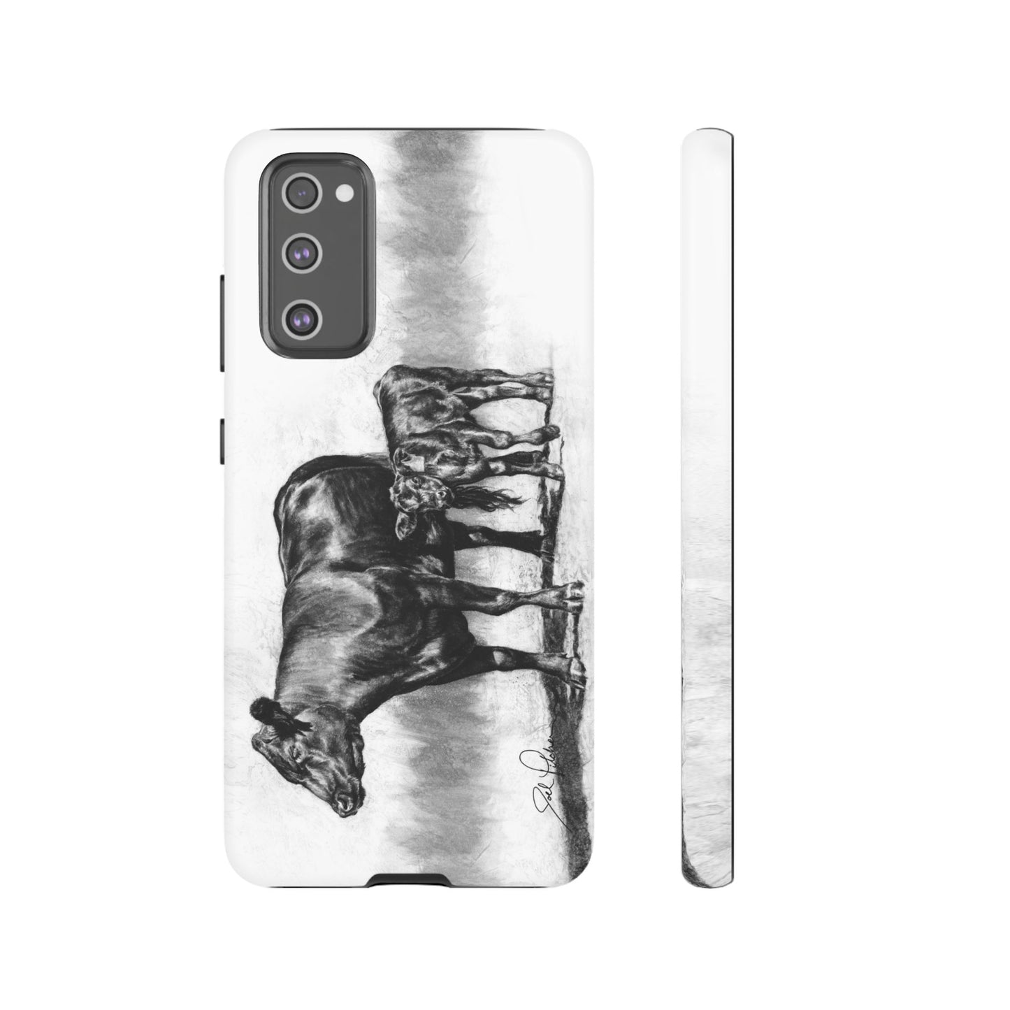 "Mama Cow & Calf" Smart Phone Tough Case