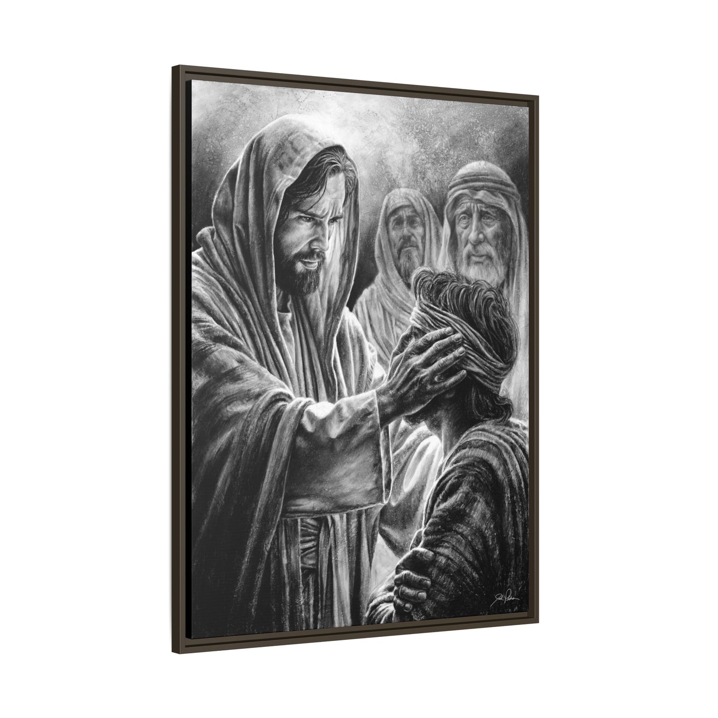 "That We May See" Framed Canvas