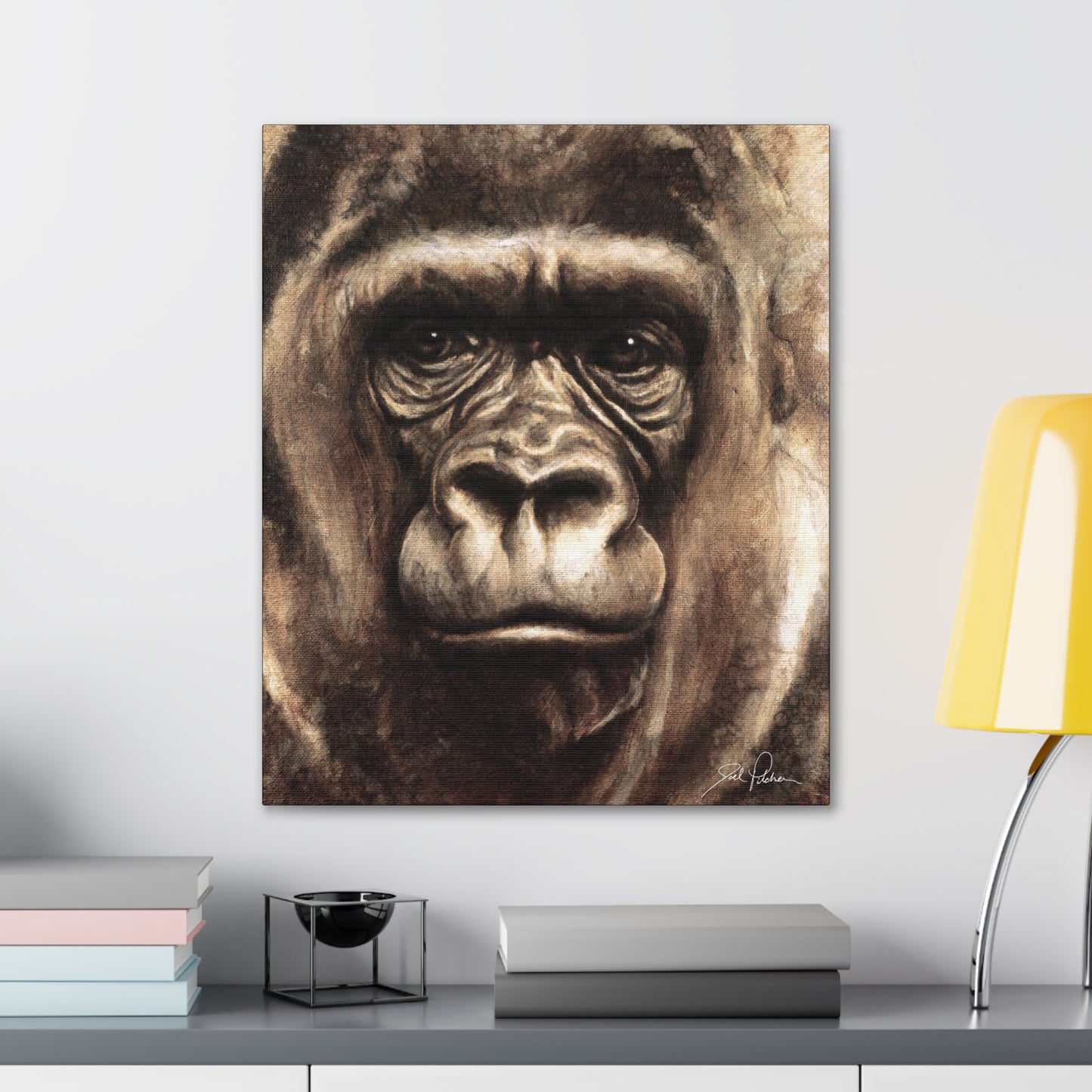 "Gorilla" Gallery Wrapped Canvas