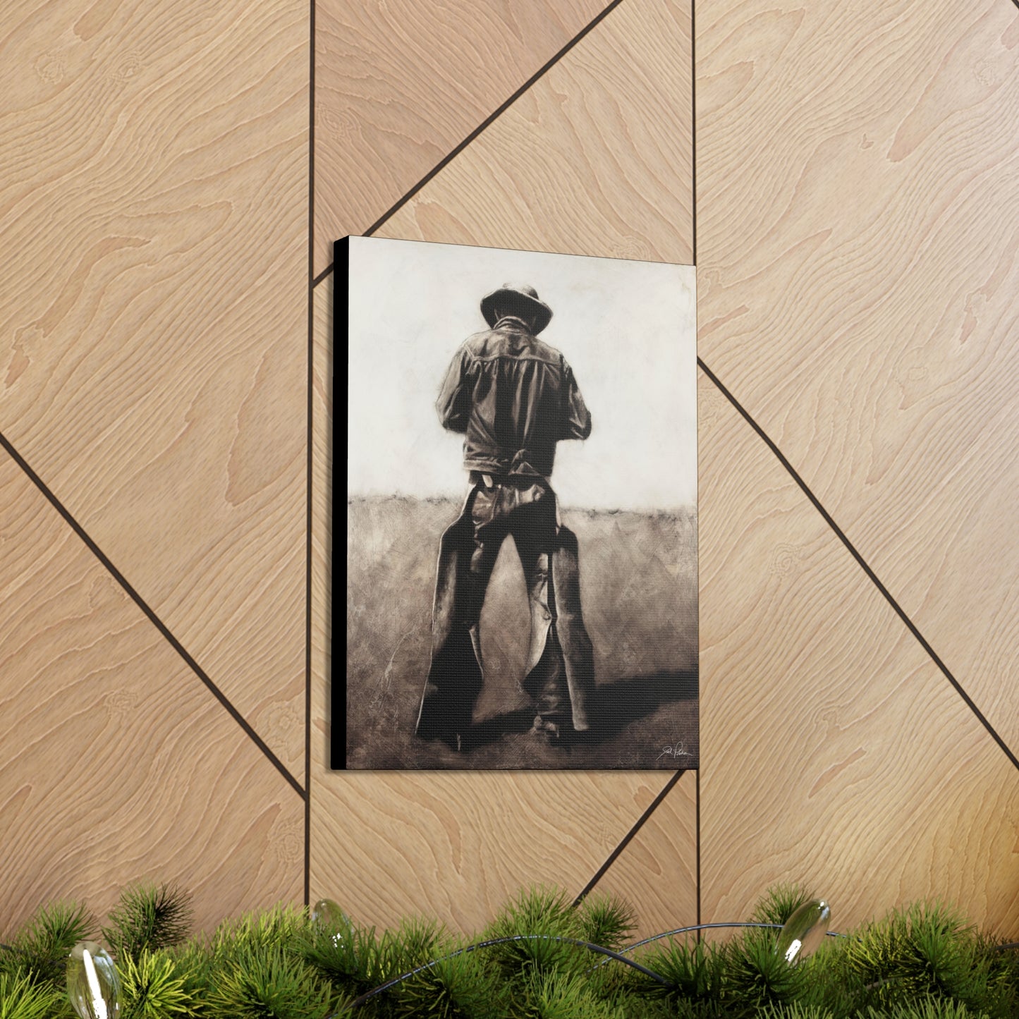 "Cowboy" Gallery Wrapped Canvas