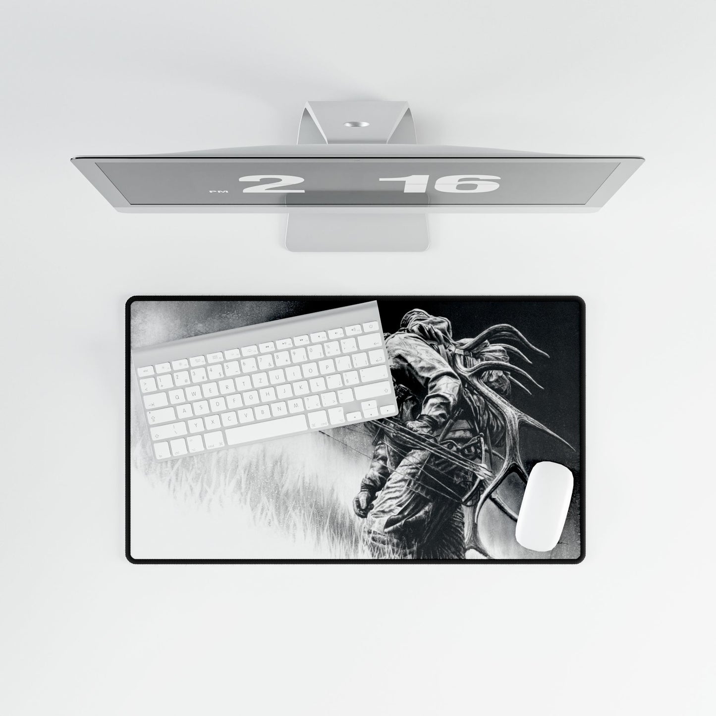 "Uphill Battle" Mouse Pad