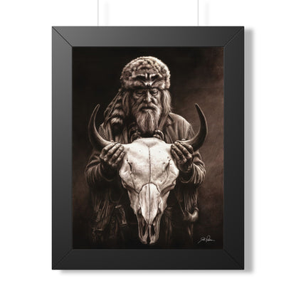 "Legends of the West" Framed Paper Print.