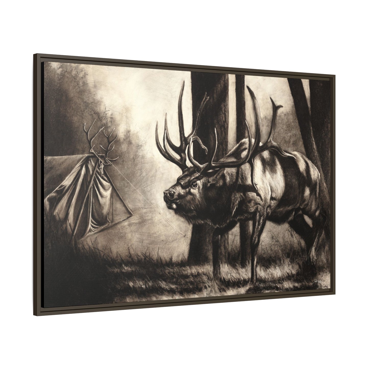 "Family Ties" Framed Canvas