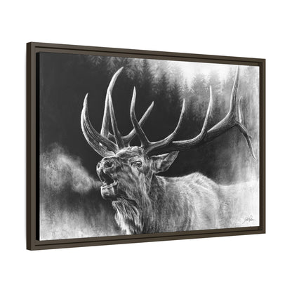 "Bugle Boy" Framed Canvas