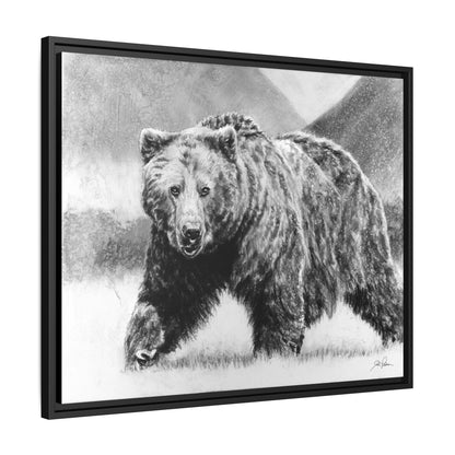 Grizzly II" Framed Canvas