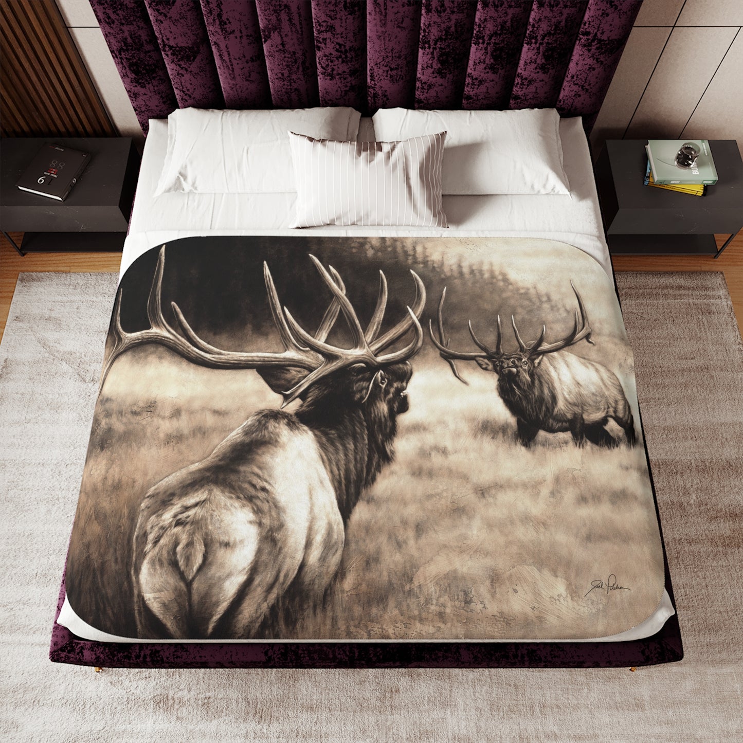 "Ready to Rumble" Sherpa Blanket.