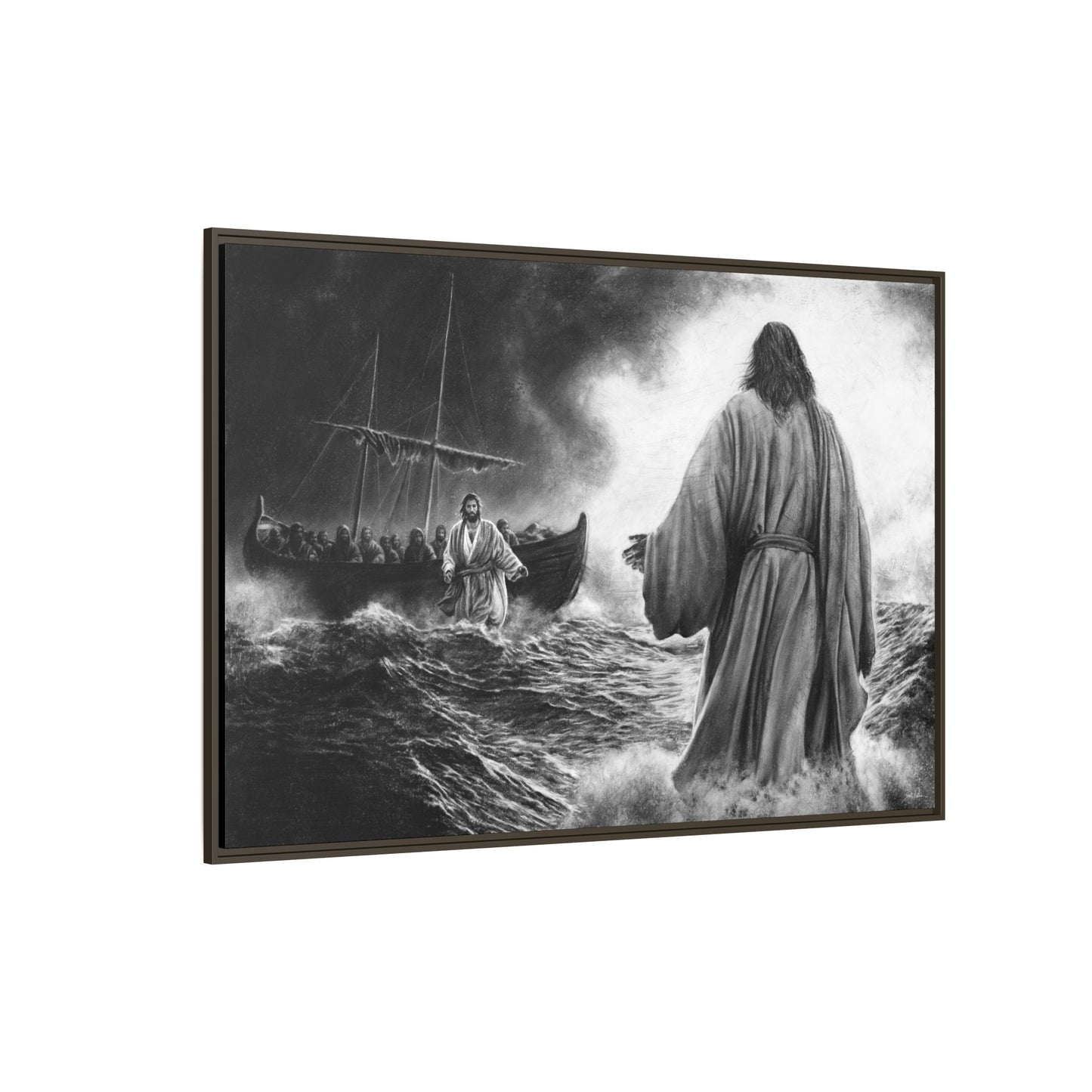 "Be Not Afraid" Framed Canvas