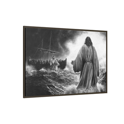"Be Not Afraid" Framed Canvas