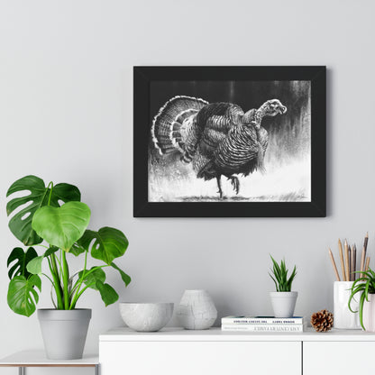 "Gobbler" Framed Paper Print