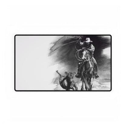 "Calf Roping" Mouse Pad