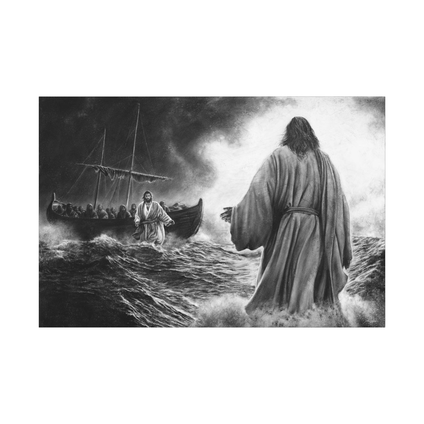 "Be Not Afraid" Stretched Canvas
