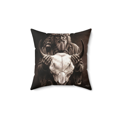 "Legends of the West" Square Pillow.