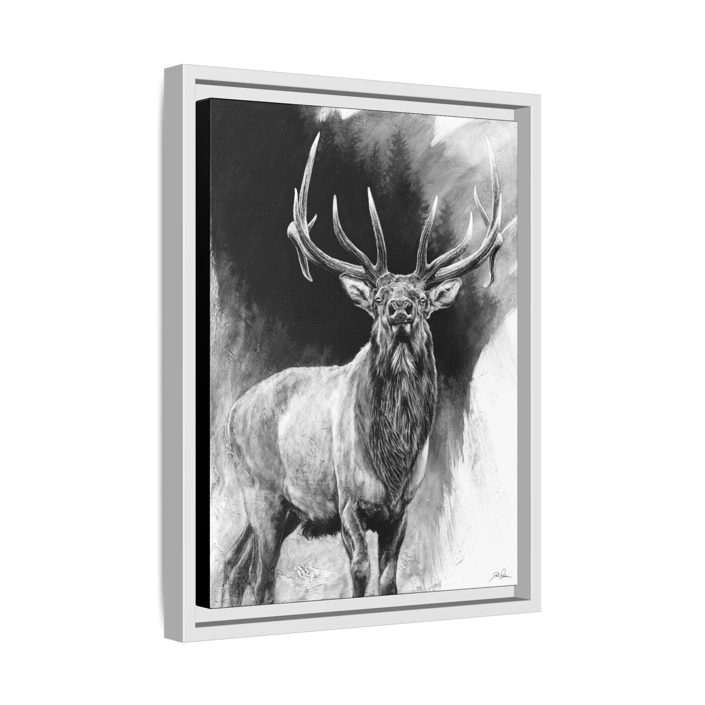 "Standing Tall" Framed Canvas