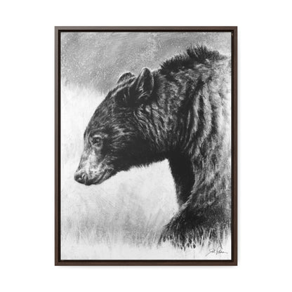 "Burly Bear" Gallery Wrapped/Framed Canvas