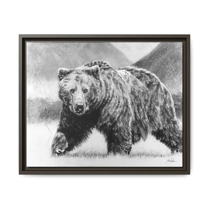 Grizzly II" Framed Canvas