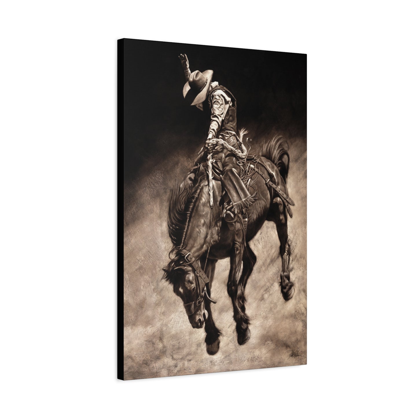 "Giddy Up" Stretched Canvas