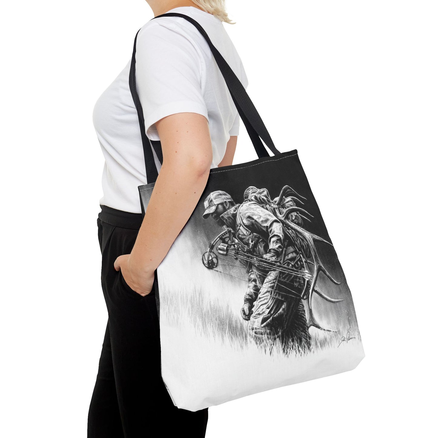"Uphill Battle" Tote Bag