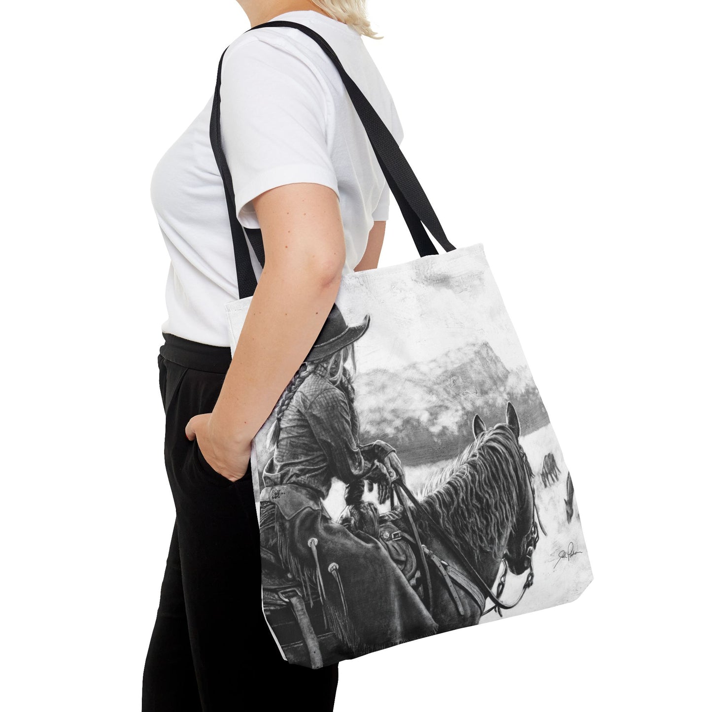"Bridles and Braids" Tote Bag