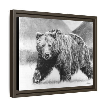 Grizzly II" Framed Canvas