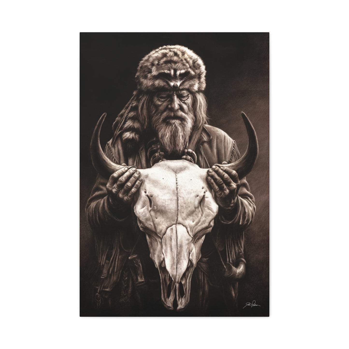 "Legends of the West" Stretched Canvas