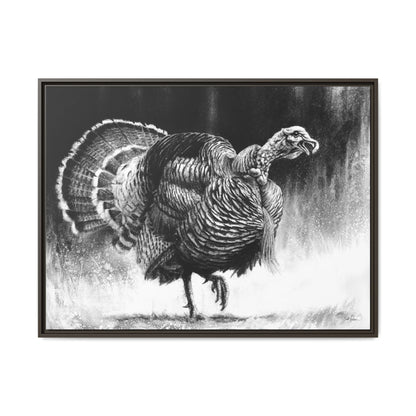 "Gobbler" Framed Canvas