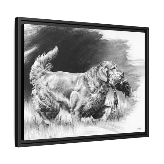 "Good Dog" Framed Canvas