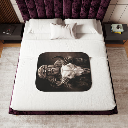 "Legends of the West" Sherpa Blanket.