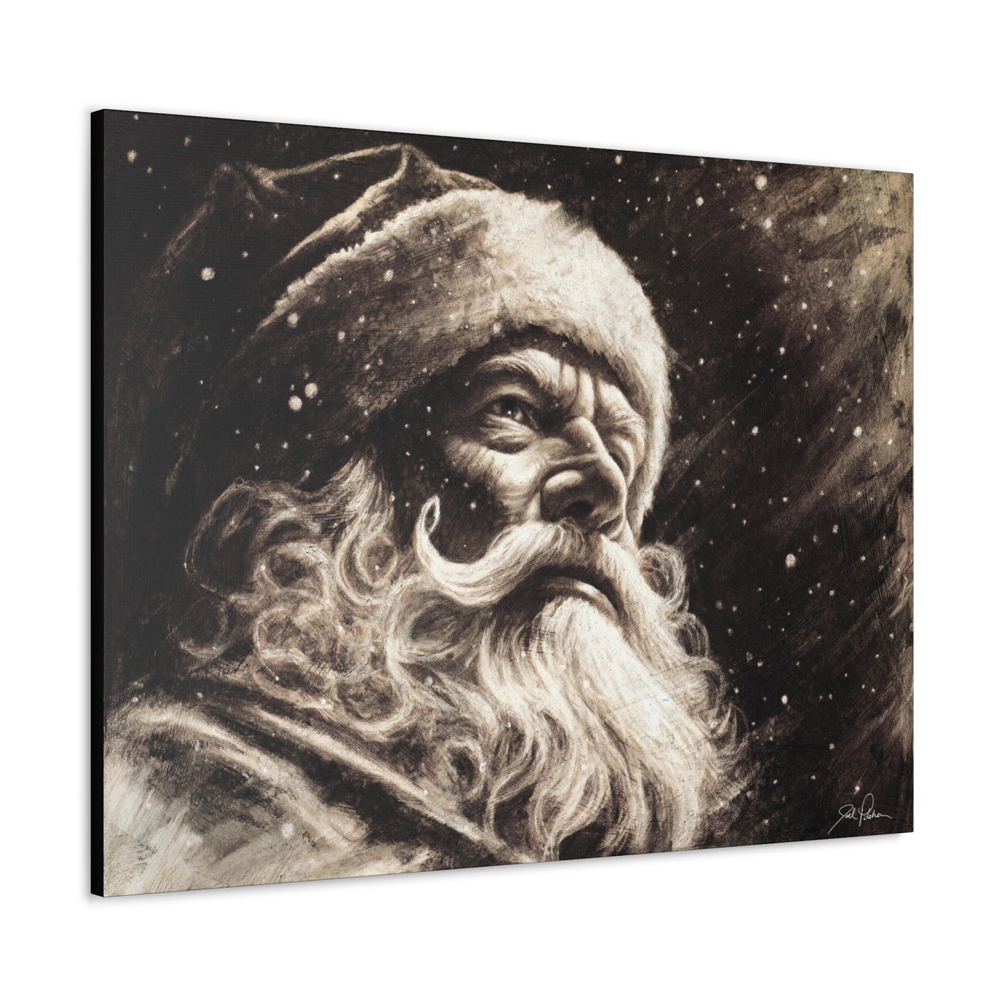 "Kris Kringle" Gallery Wrapped Canvas.