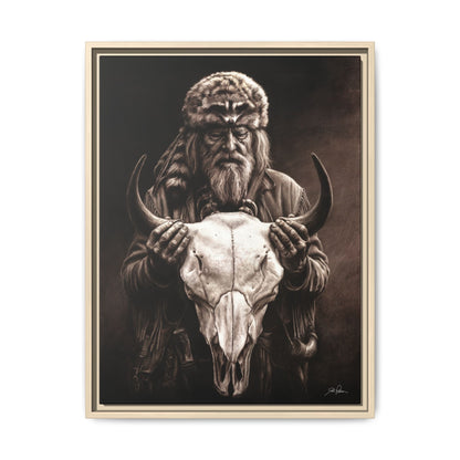"Legends of the West" Framed Canvas