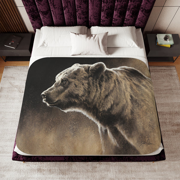 "Grizzly" Sherpa Blanket