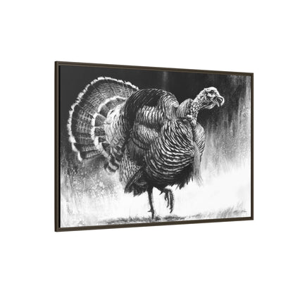 "Gobbler" Framed Canvas