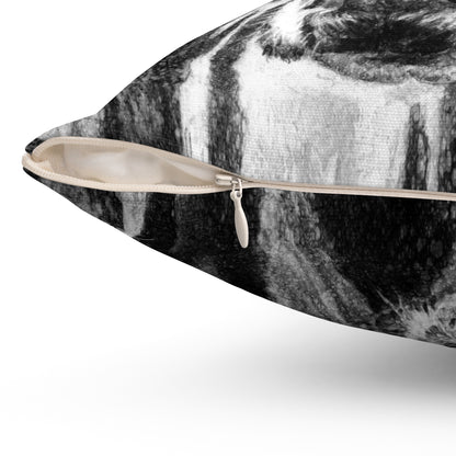 "Holstein" Square Pillow.